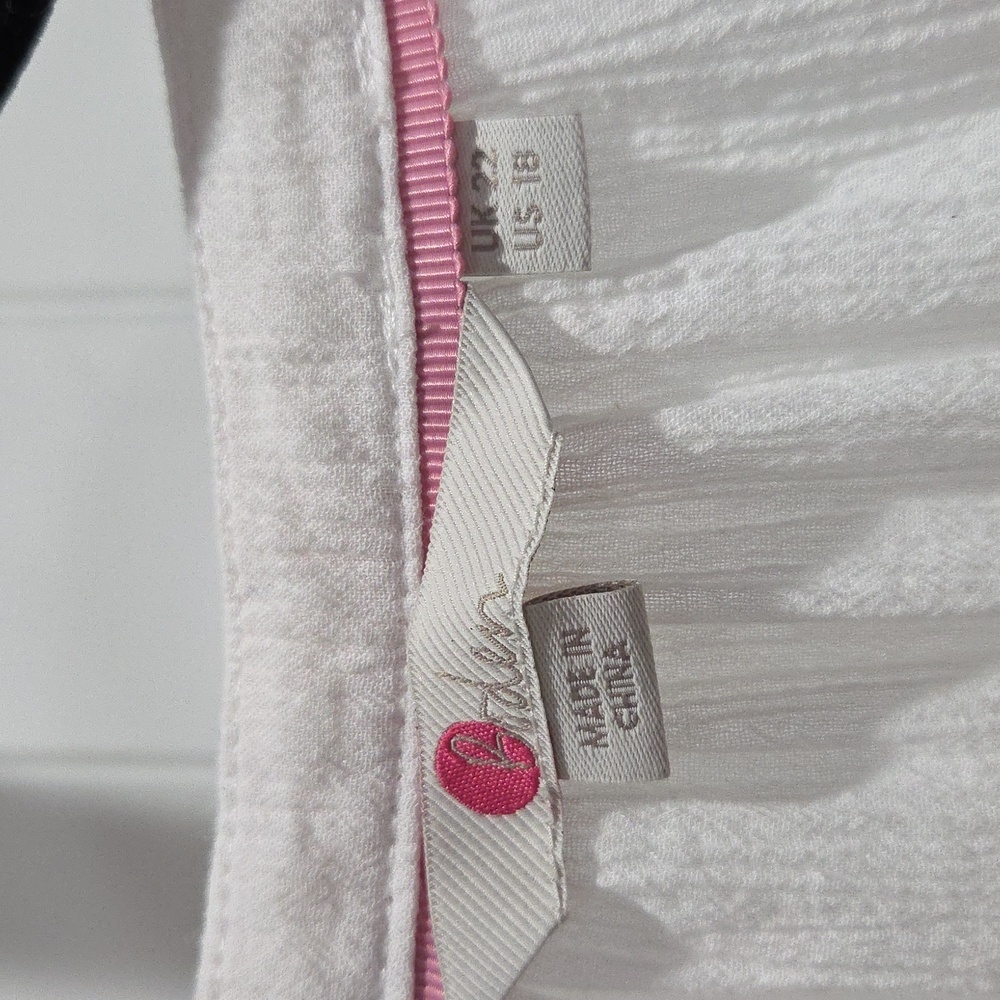 Boden Marla Embroidered Tunic 100% Cotton Top, Size 18 - Picture 5 of 8